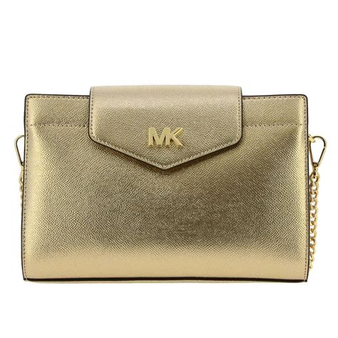 michael kors gold studded clutch|Michael Kors clutch outlet.